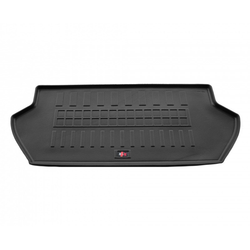 Килимок в багажник для Volvo XC90 (2002-2014) 7 місць з бортиками 30 мм (Stingray)