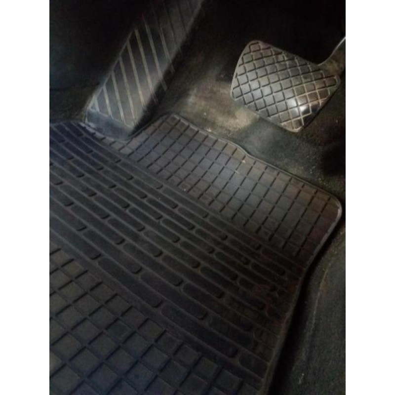 Гумові килимки в салон для Audi A6 (C7) (2011-2018) комплект з 4 штук (Stingray)