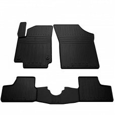 Гумові килимки в салон для VOLKSWAGEN Up (2011-...) комплект з 4 штук (Stingray)