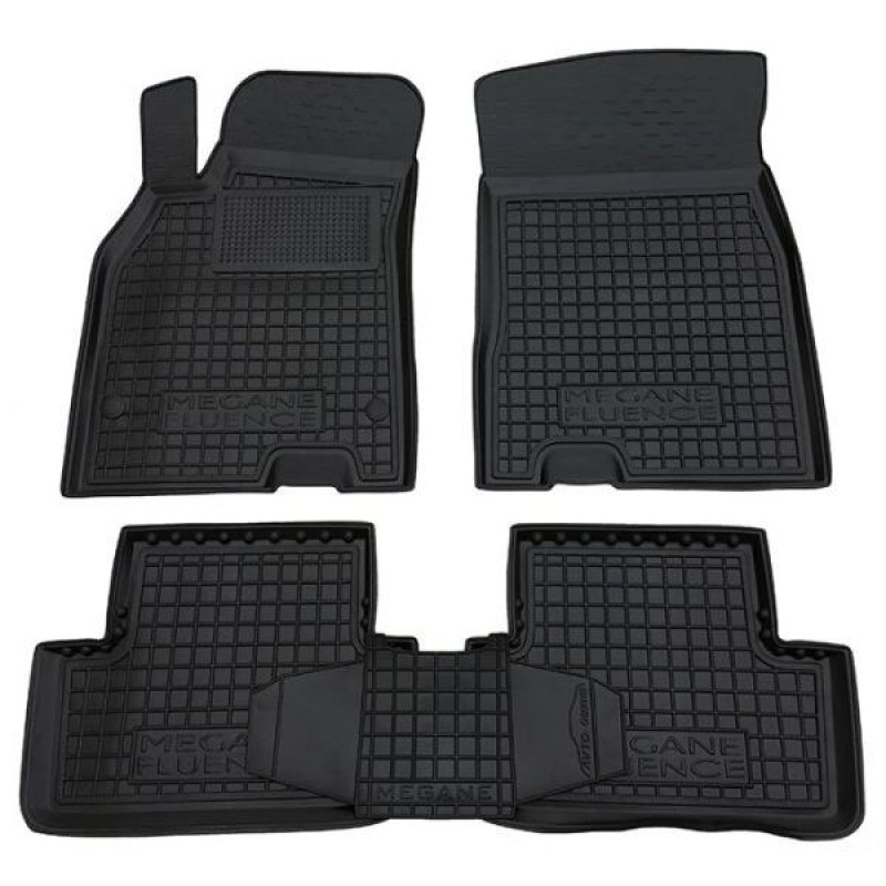 Коврики в салон Renault Megane III (2008-2015) Hatchback (Avto-Gumm)