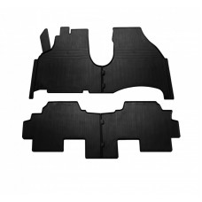 Гумові килимки в салон для Citroen C8 (2002-2014) комплект з 4 штук (Stingray)