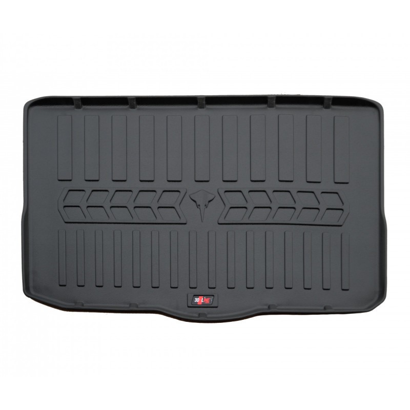 Килимок в багажник для Renault Kadjar (2015-...) нижня поличка з бортиками 30 мм (Stingray)