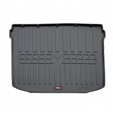 Килимок в багажник для Citroen C4 Aircross (2012-2017) з бортиками 30 мм (Stingray)