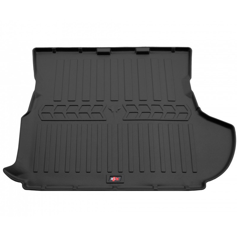 Килимок в багажник для Citroen C-Crosser (2007-2013) з сабвуфером з бортиками 30 мм (Stingray)