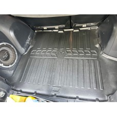 Килимок в багажник для Citroen C-Crosser (2007-2013) з сабвуфером з бортиками 30 мм (Stingray)