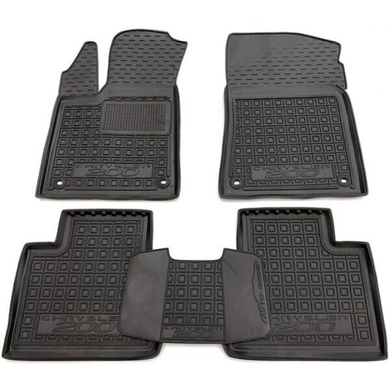 Коврики в салон Chrysler 200 II (2014-...) (Avto-Gumm)