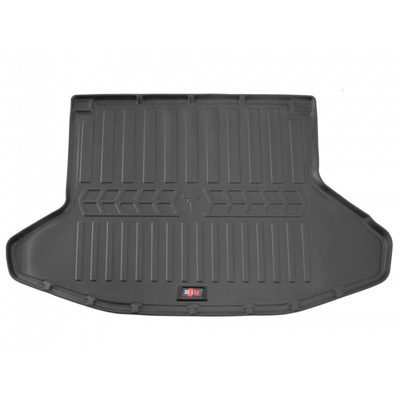 Килимок в багажник для Toyota Prius (NHW20) (2003-2009) з бортиками 30 мм (Stingray)