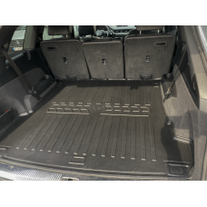 Килимок в багажник для Audi Q7 (4M) (2015-...) з бортиками 30 мм (Stingray)