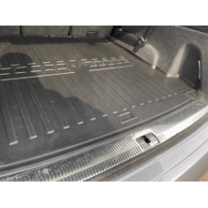 Килимок в багажник для Audi Q7 (4M) (2015-...) з бортиками 30 мм (Stingray)