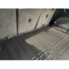 Килимок в багажник для Audi Q7 (4M) (2015-...) з бортиками 30 мм (Stingray)