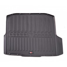 Килимок в багажник для Skoda Octavia III (A7) (2013-2020) (universal) з вухами з бортиками 30 мм (Stingray)