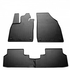 Гумові килимки в салон для Skoda Enyaq IV (2021-...) комплект з 4 штук (Stingray)
