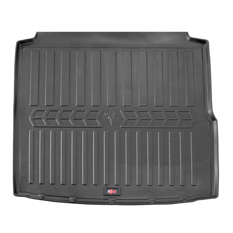 Килимок в багажник для Volkswagen Passat B7 2011- sedan USA з бортиками 30 мм (Stingray)
