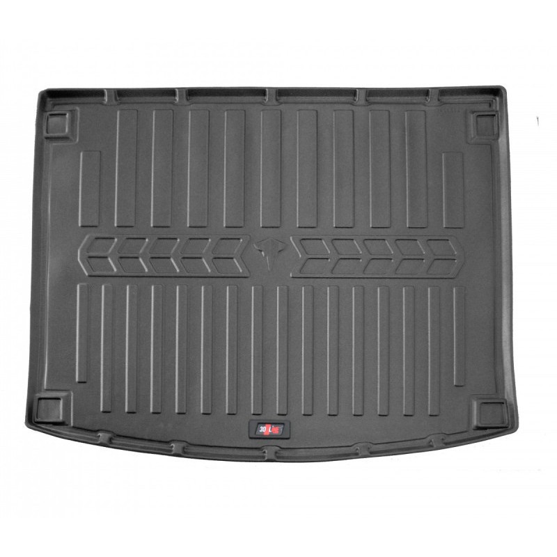 Килимок в багажник для Volkswagen Touareg III (2018-...) з бортиками 30 мм (Stingray)