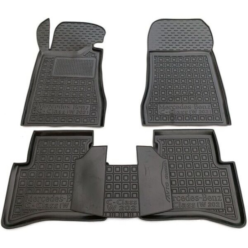 Коврики в салон Mercedes Benz W202 C (1993-2001) (Avto-Gumm)