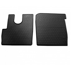Гумові килимки в салон для Iveco Stralis (Cabin AS) (2002-2007) комплект з 2 штук (Stingray)