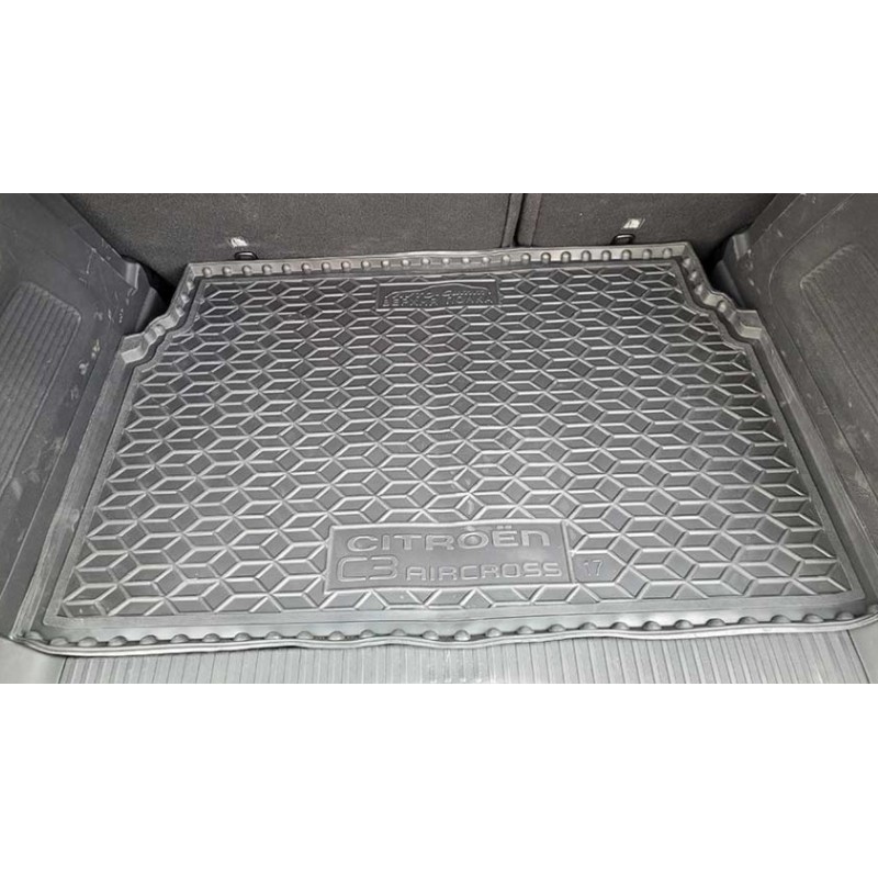 Килимок в багажник для Citroen C3 Aircross (2017-...) верхня поличка (Avto-Gumm)