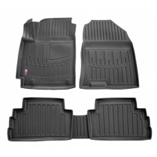 3D килимки для Hyundai Kona 2018- ДВС з бортиками 30 мм (Stingray)