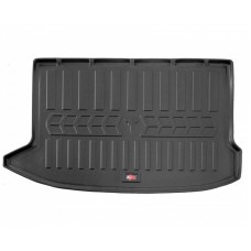Килимок в багажник для Hyundai Kona 2018- ДВС / Electric з бортиками 30 мм (Stingray)
