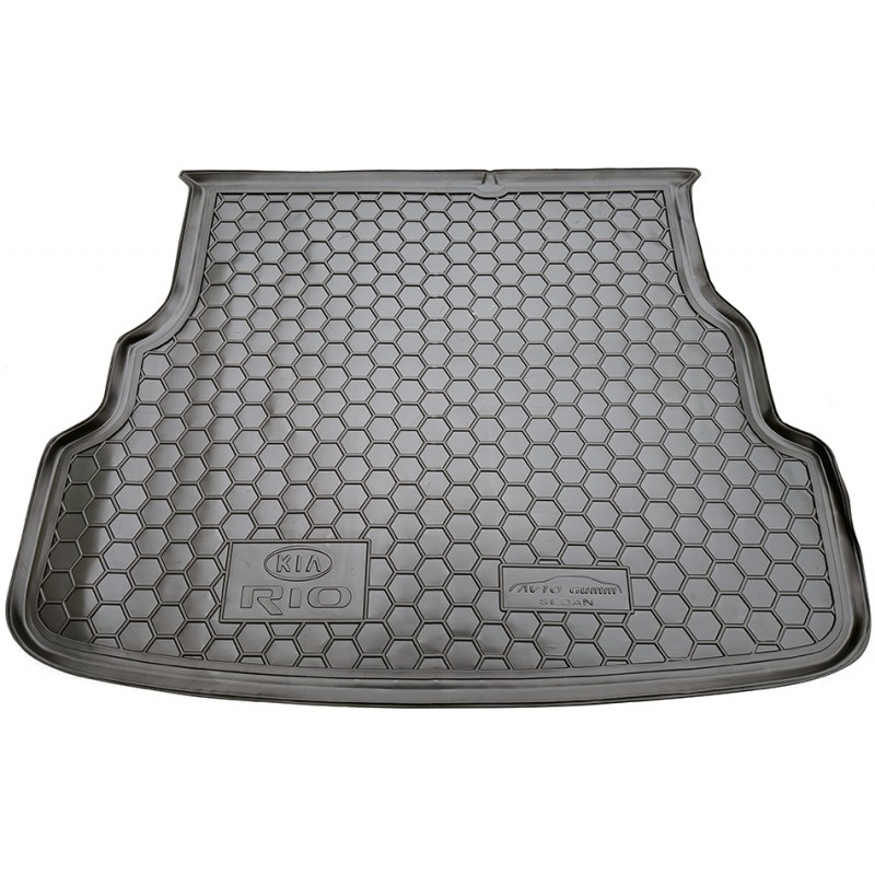 Килимок в багажник для Kia Rio 2015-2017 Sedan (Avto-Gumm)