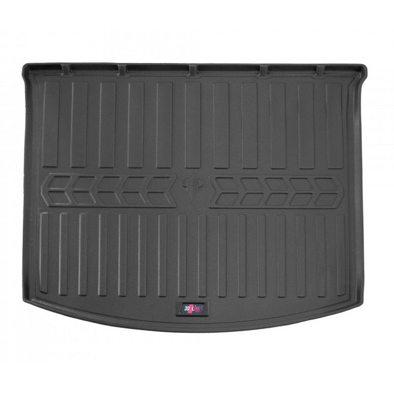 Килимок в багажник для Opel Antara (2006-2018) з бортиками 30 мм (Stingray)