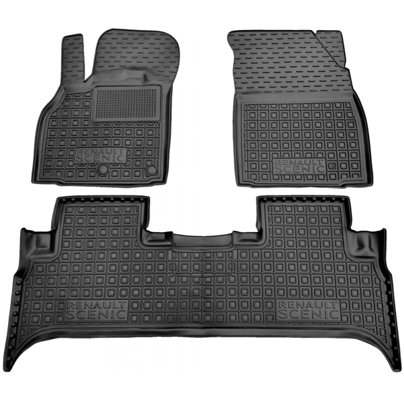 Коврики в салон Renault Scenic III (2009-2016) (Avto-Gumm)