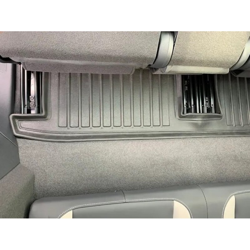 3D килимок для Volkswagen ID6 (2021-...) (7 місць) 3 ряд з бортиками 30 мм (Stingray)