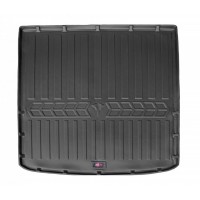 Килимок в багажник для Volkswagen ID6 (2021-...) 3 ряд складений з бортиками 30 мм (Stingray)