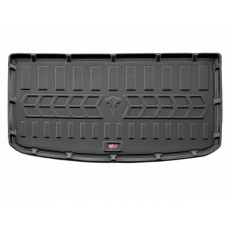 Килимок в багажник для Volkswagen ID6 (2021-...) 3 ряд розкладений з бортиками 30 мм (Stingray)