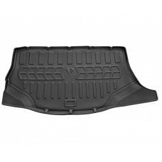 Килимок в багажник для Nissan Leaf (ZE0) (2010-2017) (з сабвуфером) з бортиками 30 мм (Stingray)