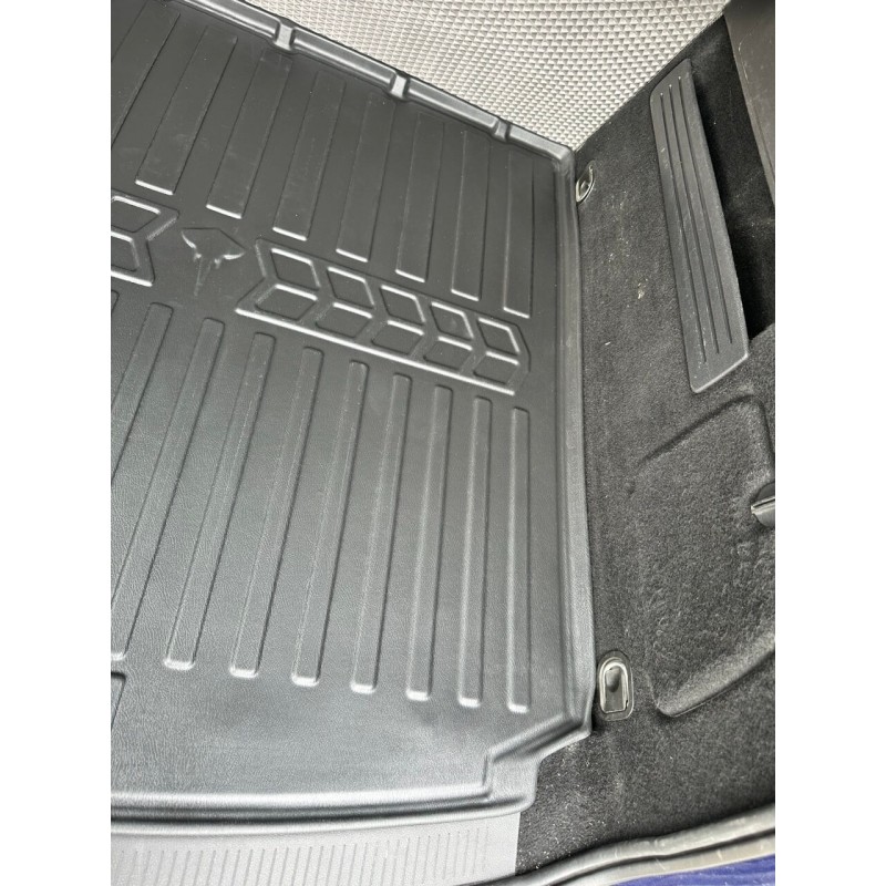 Килимок в багажник для Opel Astra J 2009-  (universal) з бортиками 30 мм (Stingray)