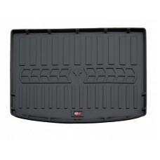 Килимок в багажник для Volkswagen Golf Plus (2005-2014) з бортиками 30 мм (Stingray)