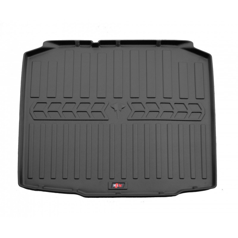 Килимок в багажник для Skoda Fabia II (5J) (2007-2014) Universal з бортиками 30 мм (Stingray)