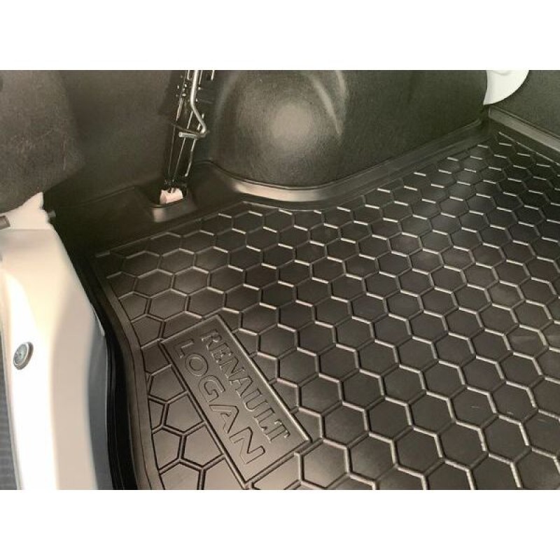 Килимок в багажник для Renault Logan (2012-...) Sedan (Avto-Gumm)