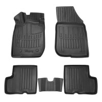 3D килимки для Renault Duster (2010-2015) 2WD з бортиками 30 мм (Stingray)