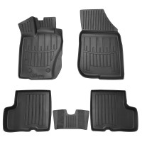 3D килимки для Renault Duster (2010-2015) 4WD з бортиками 30 мм (Stingray)