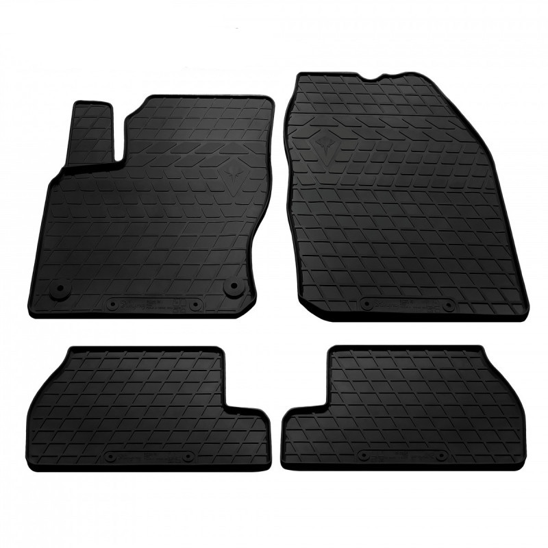 Гумові килимки в салон для Ford Focus III (C346) (2011-2018) комплект з 4 штук (Stingray)