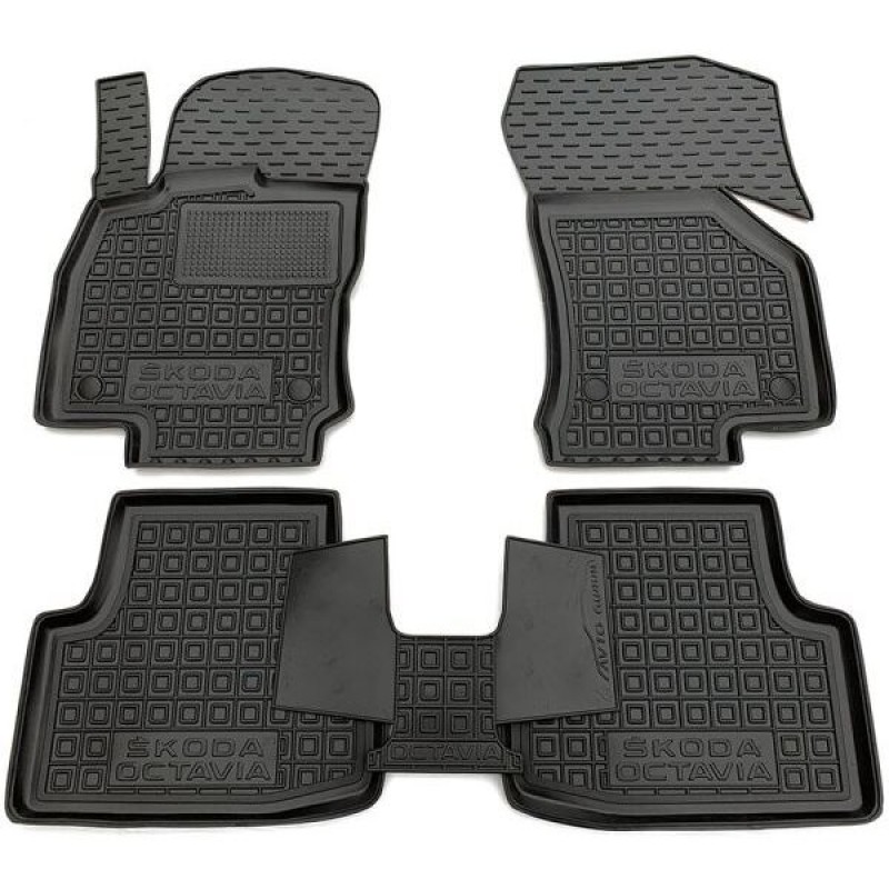 Коврики в салон Skoda Octavia IV (A8) (2020-...) (Avto-Gumm)