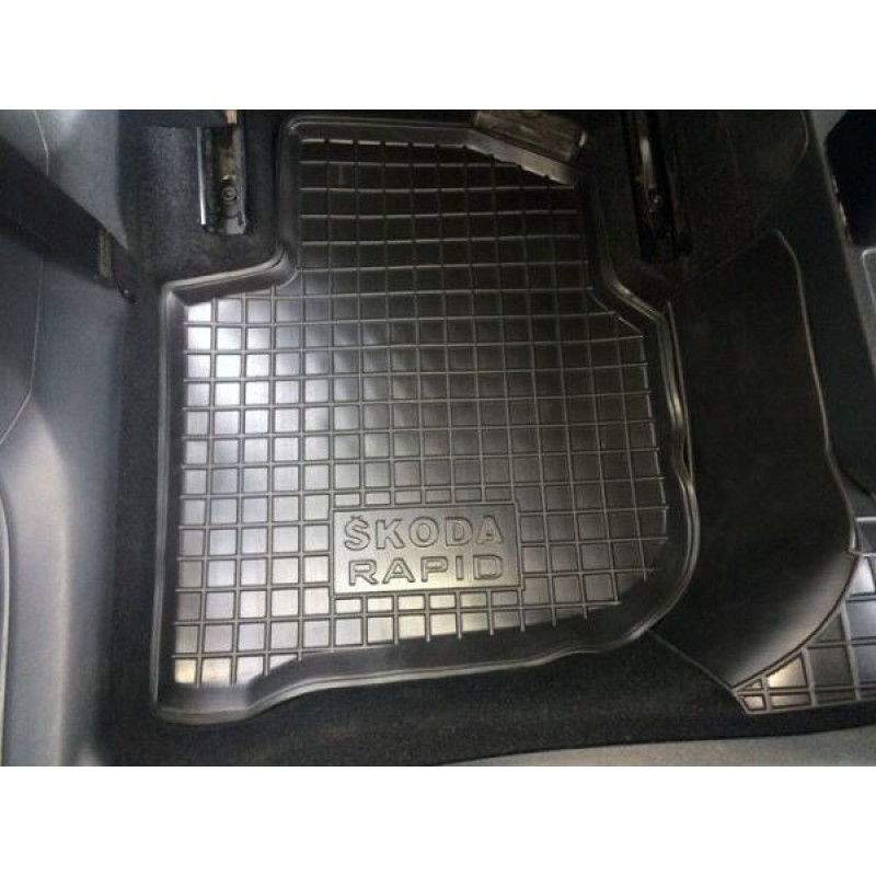 Коврики в салон Skoda Rapid (2012-2019) (Avto-Gumm)
