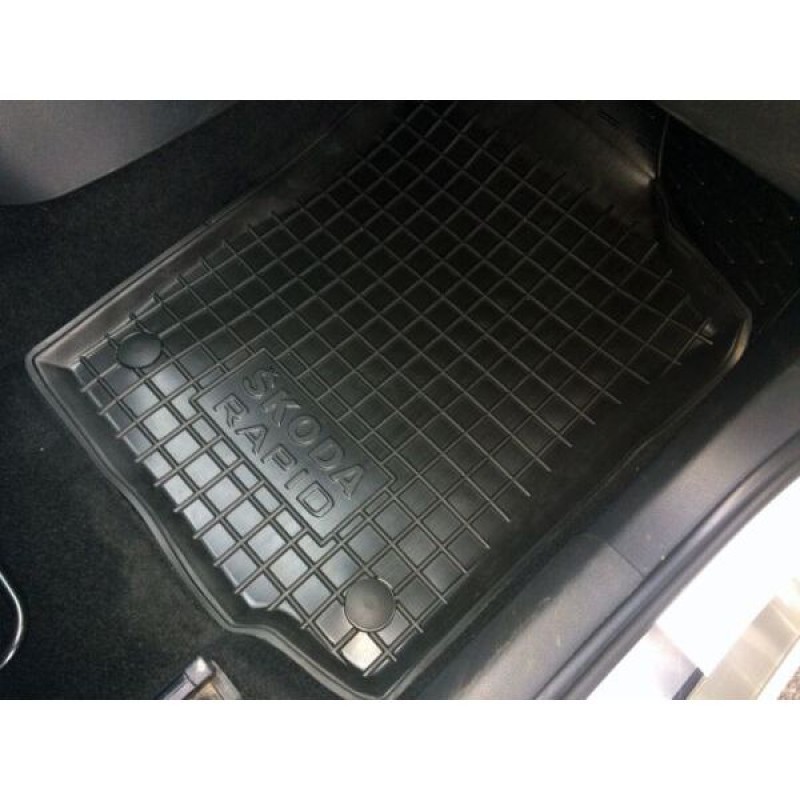 Коврики в салон Skoda Rapid (2012-2019) (Avto-Gumm)