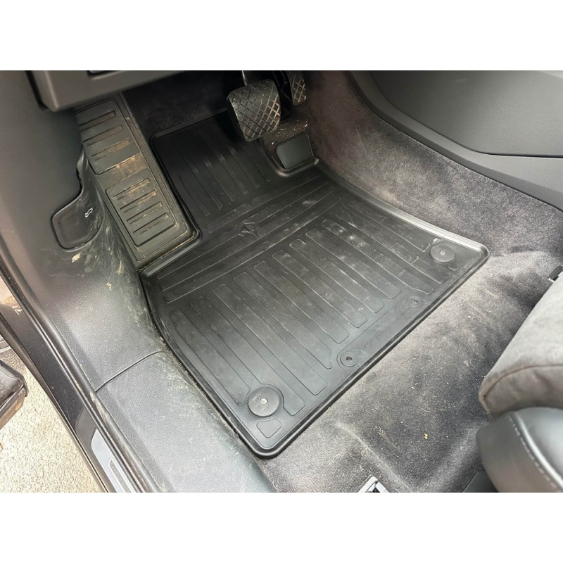 Гумові килимки в салон для Audi e-tron 55 quattro (2018-...) комплект з 4 штук (Stingray)