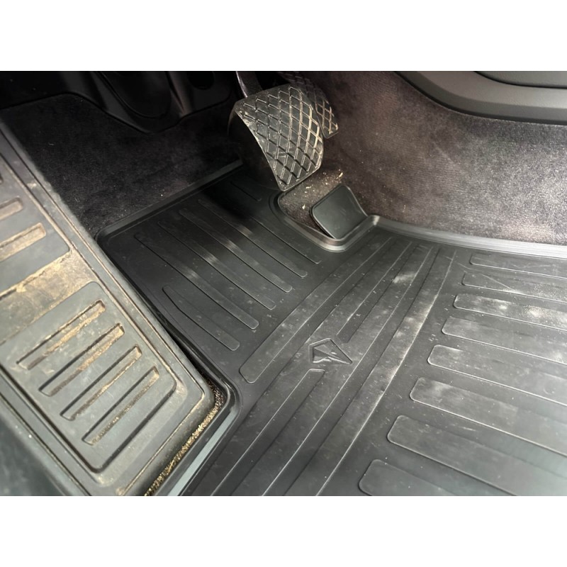 Гумові килимки в салон для Audi e-tron 55 quattro (2018-...) комплект з 4 штук (Stingray)