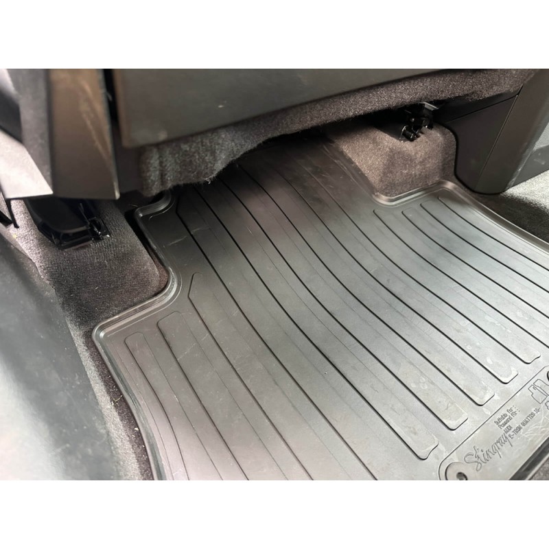 Гумові килимки в салон для Audi e-tron 55 quattro (2018-...) комплект з 4 штук (Stingray)