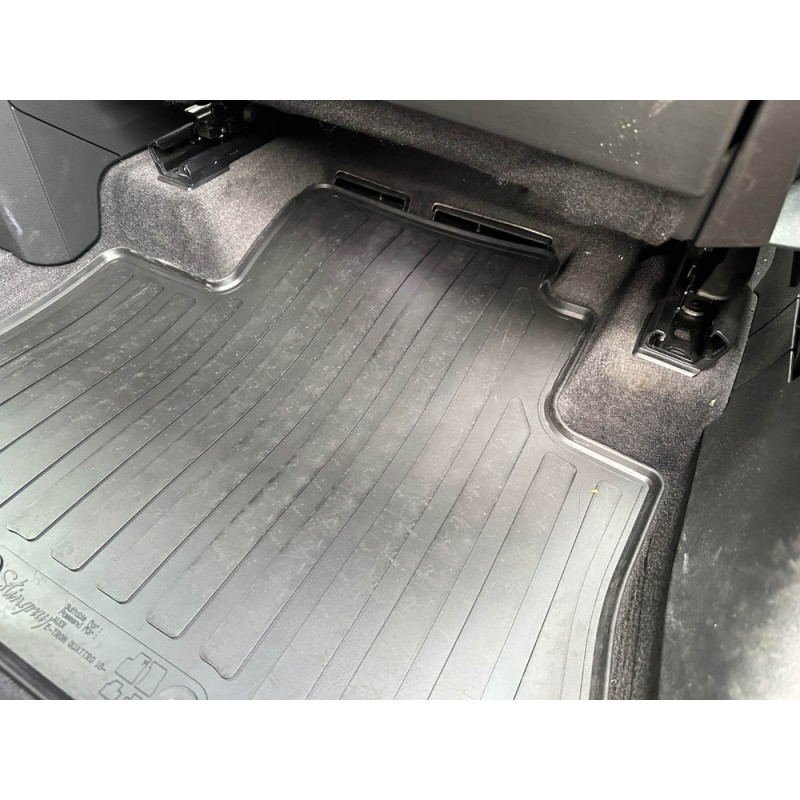 Гумові килимки в салон для Audi e-tron 55 quattro (2018-...) комплект з 4 штук (Stingray)