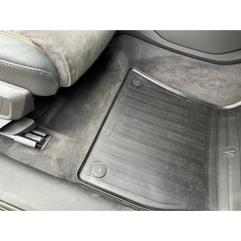 Гумові килимки в салон для Audi e-tron 55 quattro (2018-...) комплект з 4 штук (Stingray)