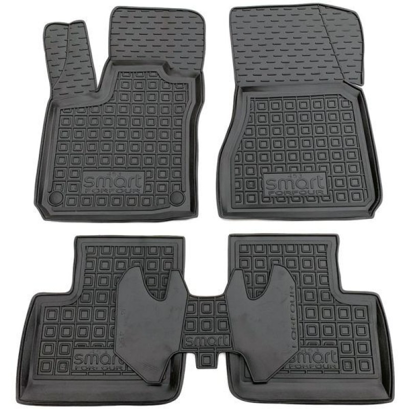 Коврики в салон Smart Forfour 453 2014- (Avto-Gumm)
