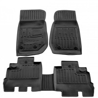 3D килимки для Jeep Wrangler (JK) (5 doors) (2007-2018) з бортиками 30 мм (Stingray)