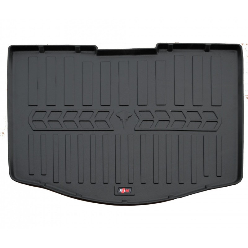 Килимок в багажник для Ford C-Max (2003-2010) з бортиками 30 мм (Stingray)