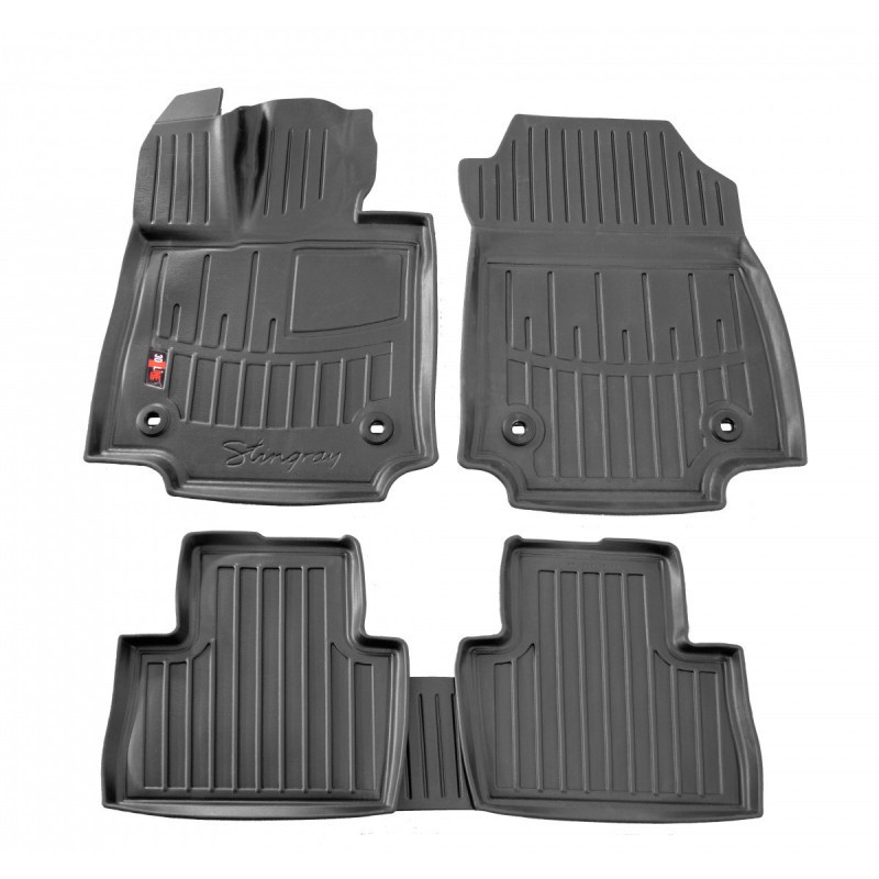 3D килимки для Lexus NX (AZ20) (2021-...) з бортиками 30 мм (Stingray)