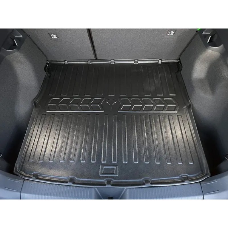 Килимок в багажник для Nissan Qashqai (2022-...) верхня поличка з бортиками 30 мм (Stingray)